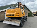 2018 Liebherr A914 wheel excavator, rear view