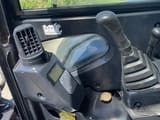 Hitachi ZX50U mini excavator interior control console