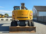 2014 Liebherr A918 COMPACT wheel excavator rear view
