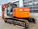 2013 Hitachi ZX225USLC-3 crawler excavator, rear three-quarter view