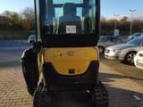 2015 Yanmar SV18 mini excavator, rear view