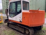 2004 Daewoo 75 mini excavator, rear three-quarter view