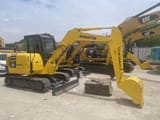 2020 Komatsu PC58 mini excavator, side view