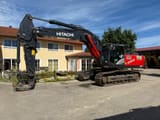 2014 Hitachi KLS 350-5 crawler excavator, side profile view