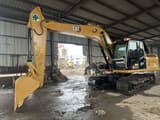 2020 Caterpillar 315D crawler excavator, side profile view