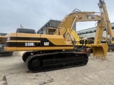 Caterpillar 330BL Crawler Excavator, side profile view