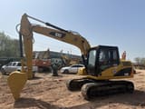 2020 Caterpillar 312D crawler excavator, side profile view