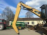 2008 Caterpillar M318D MH material handler boom view