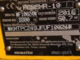 2016 Komatsu PC88MR-10 identification plate