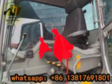2023 Volvo EC210 crawler excavator interior cab view