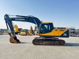 2019 Hyundai Robex 210 crawler excavator side view