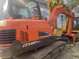 2011 Doosan DX60-9C mini excavator, side view