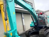 2021 Kobelco SK200D crawler excavator, side view