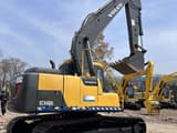 2021 Volvo EC140DL crawler excavator, rear three-quarter view