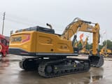 2025 XCMG XE450GK crawler excavator, rear three-quarter view