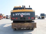 2015 Hyundai R140W-9A wheel excavator rear view