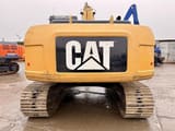 2007 Caterpillar 323DL crawler excavator rear view