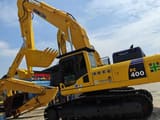 2022 Komatsu PC400-8 crawler excavator, side profile view