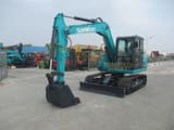2025 Sunward SWE80E9 mini excavator, side profile view