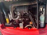 2018 Takeuchi TB23R mini excavator engine compartment view
