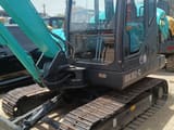 2024 Kobelco SK60-C crawler excavator, front three-quarter view