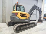 2018 Volvo ECR88D crawler excavator, rear three-quarter view