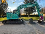 2025 Kobelco SK140 SRLC-7 crawler excavator side view