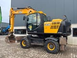 2018 JCB JS160W wheel excavator, side view