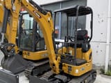 2026 XCMG XE17U mini excavator, front three-quarter view