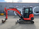2018 Kubota KX042-4 mini excavator, side profile view