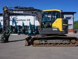 2016 Volvo ECR145EL crawler excavator, side profile view