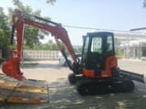 2026 Kubota KX163-5 mini excavator, side profile view
