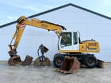 2000 Liebherr A900B Litronic wheel excavator side view
