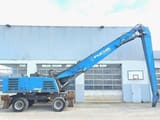 2020 Fuchs MHL360 F material handler, side profile view