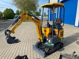 Berger Kraus BK1250JS mini excavator, side view