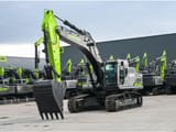 2025 Zoomlion ZE335G crawler excavator, front three-quarter view