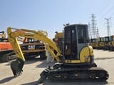 2023 Yanmar VIO55 mini excavator, side profile view