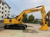 2022 Komatsu PC210LC crawler excavator, side profile view
