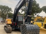 2018 Hyundai R220LC-9S crawler excavator, front view