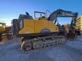 2015 Volvo EC220ENH crawler excavator, side view