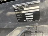 2022 Volvo EC140 crawler excavator identification plate