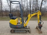2017 Wacker Neuson 803 mini excavator side view