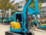 2024 Kubota U40 mini excavator, rear three-quarter view