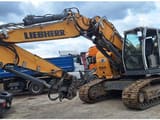 2014 Liebherr 924 Compact crawler excavator, side profile view