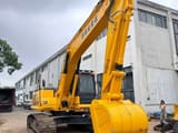2024 Komatsu PC210 crawler excavator, front three-quarter view