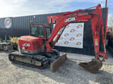 2019 JCB 85Z-1 crawler excavator, side view