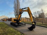 2024 JCB 86C-2 mini excavator, side view