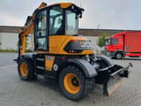 2022 JCB 110W Hydradig wheel excavator, rear three-quarter view
