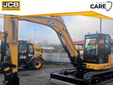 2023 JCB 100C-2 crawler excavator, front three-quarter view