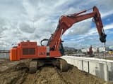 2008 Hitachi Zaxis 470LCH demolition excavator side view